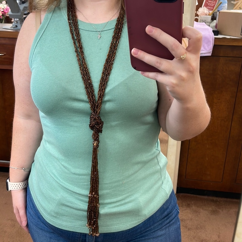 Long Tassel Necklace